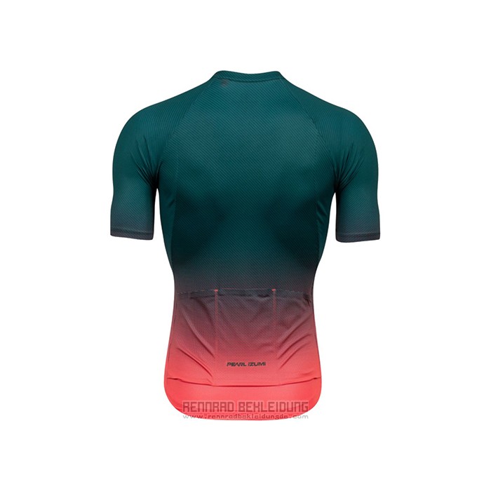 2021 Fahrradbekleidung Pearl Izumi Grun Rosa Trikot Kurzarm und Tragerhose - zum Schließen ins Bild klicken